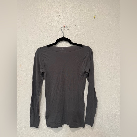 amb Tops - AMB Designs Second Skin Long Sleeve Blue Top, One Size